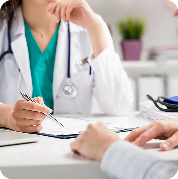 Preparing for Your First Visit - Doctor at Desk