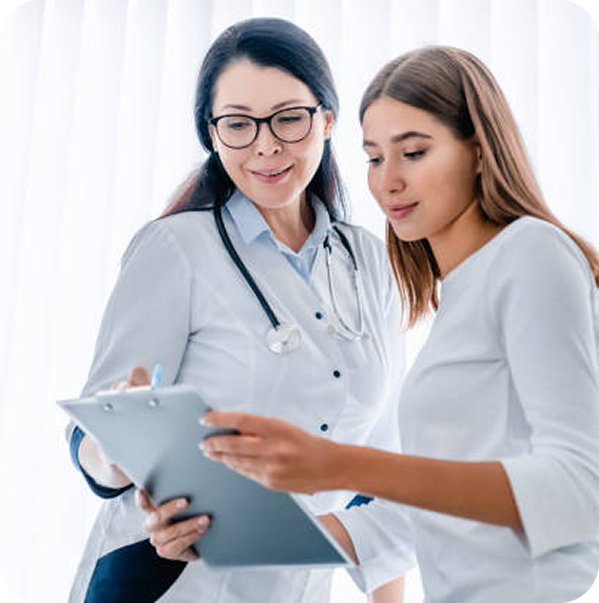 Insurance Accepted - Doctor with Patient