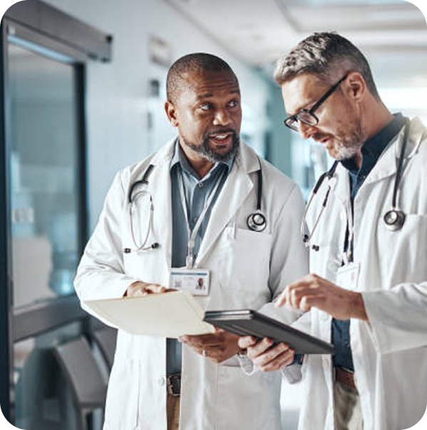 Preparing for Your First Visit - Doctor at Desk