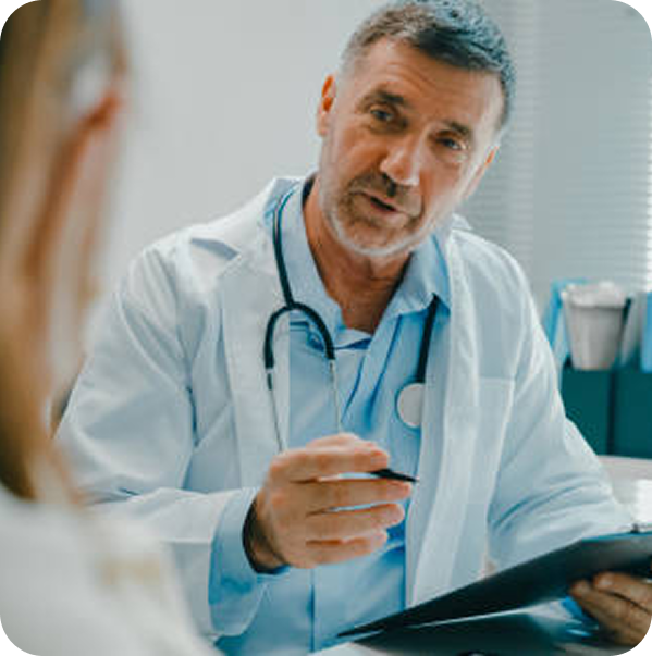 Preparing for Your First Visit - Doctor at Desk