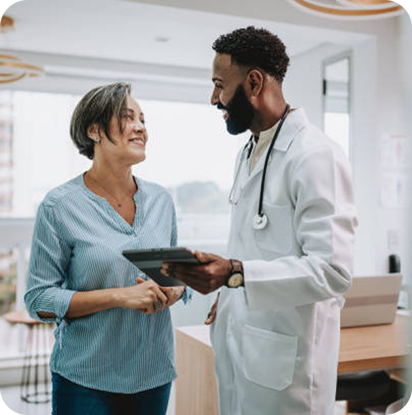 Preparing for Your First Visit - Doctor at Desk