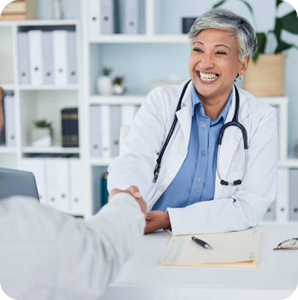 Preparing for Your First Visit - Doctor at Desk