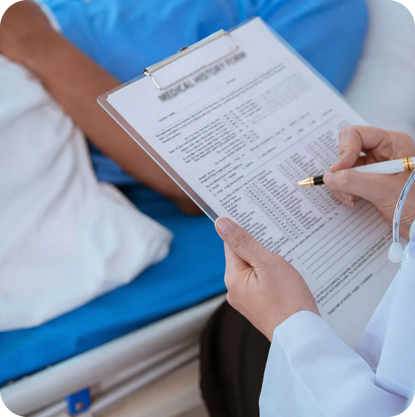 Insurance Accepted - Doctor with Patient