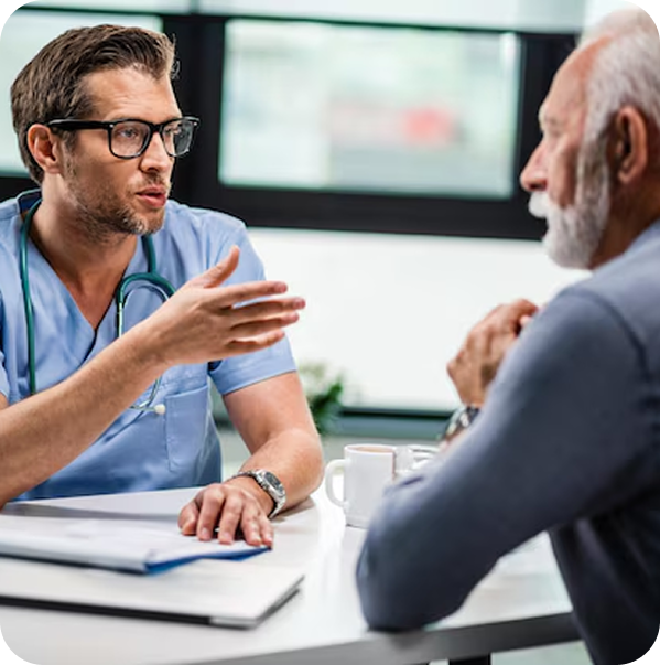 Insurance Accepted - Doctor with Patient