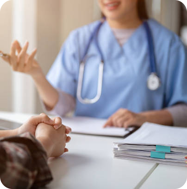 Insurance Accepted - Doctor with Patient